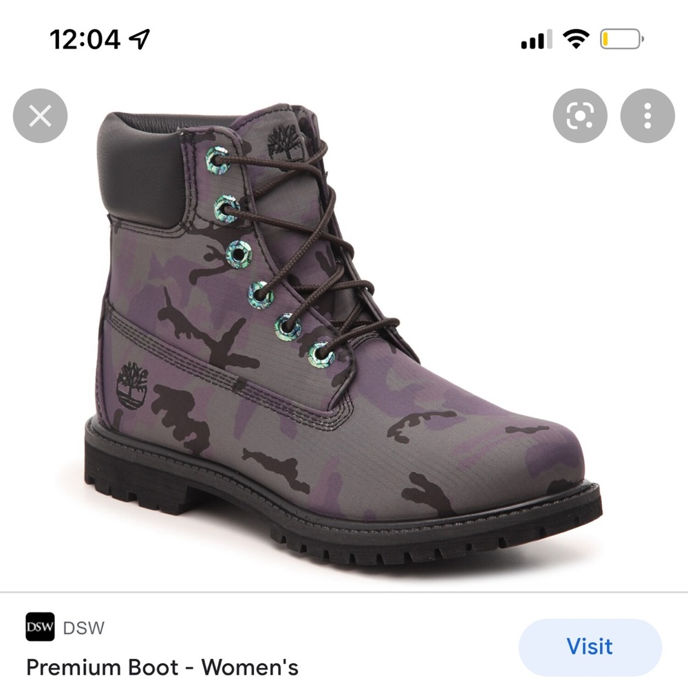 Timberland Camo Boots
